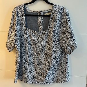 Madewell floral top